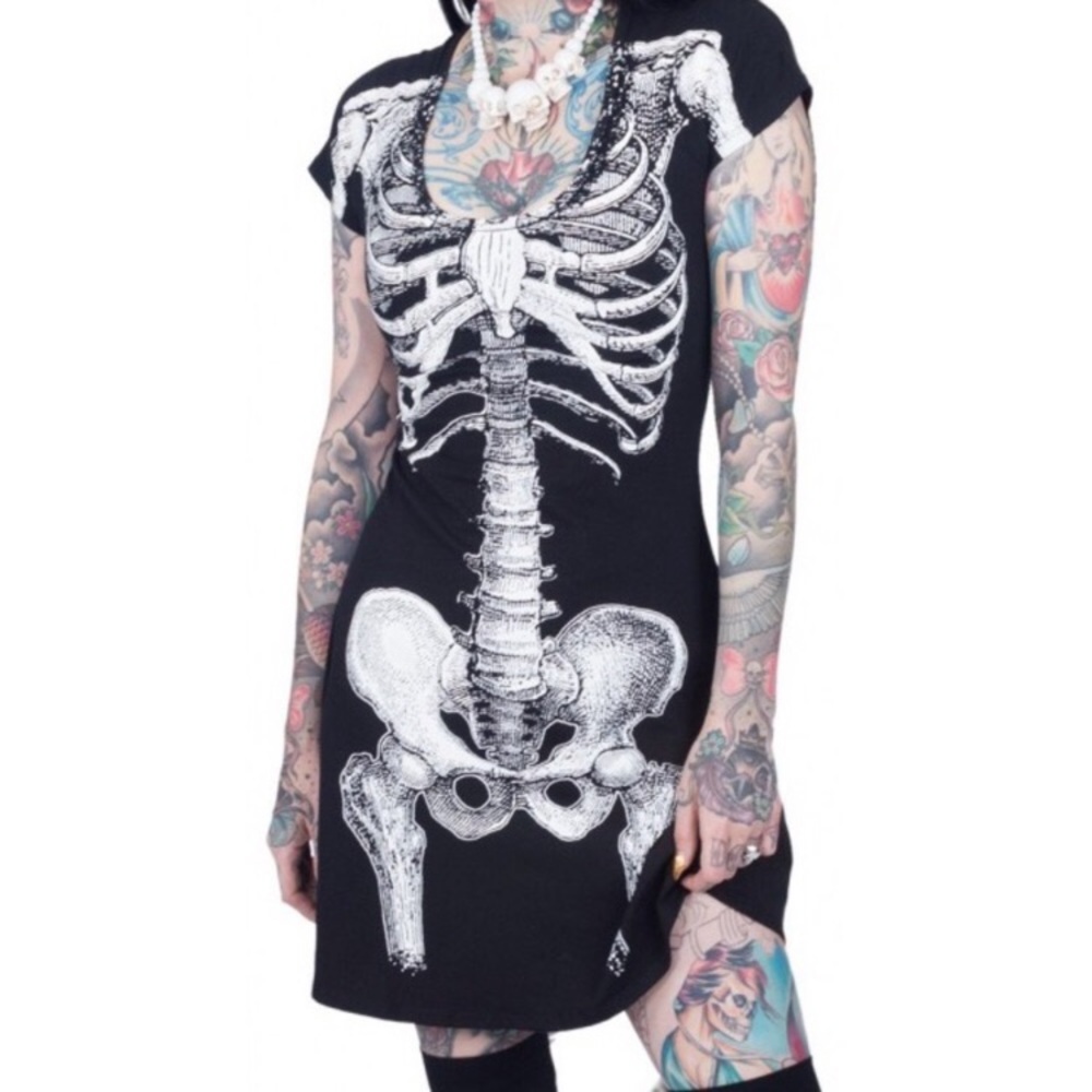 🍄 Skeleton Mini Dress ☠️